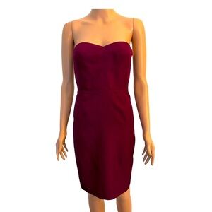 J. CREW  strapless dress.